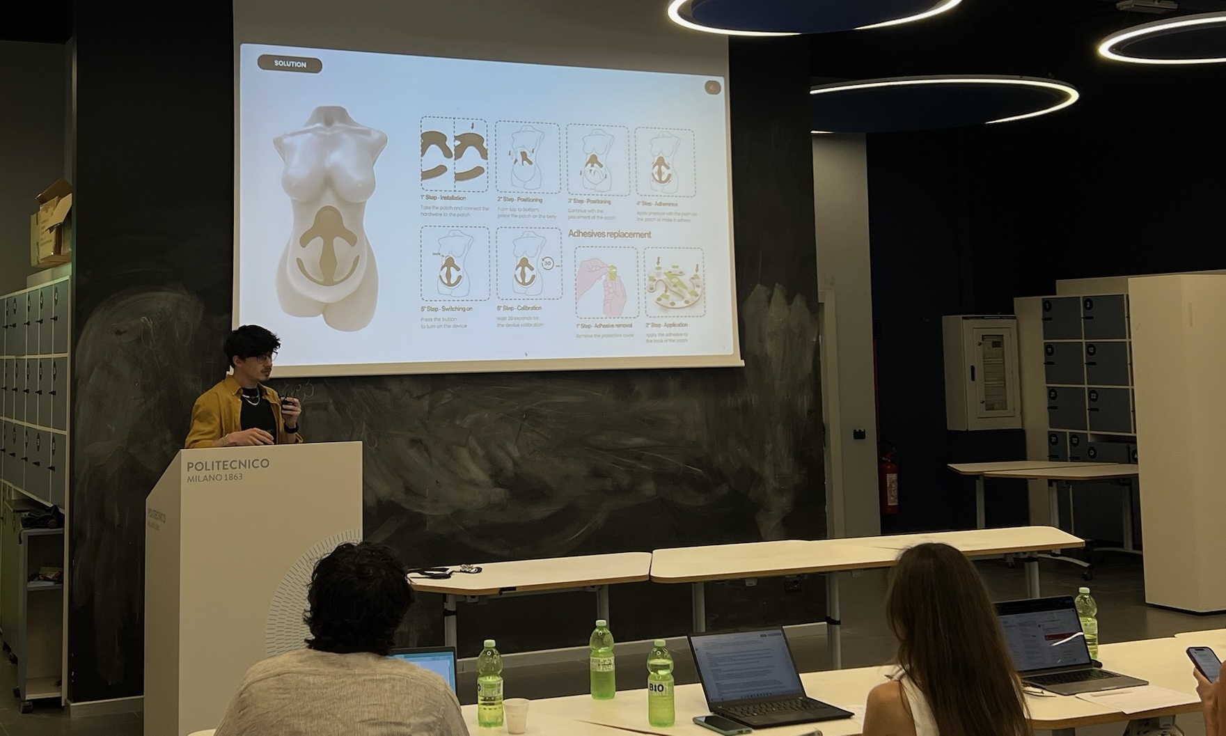 Embryo presented at Politecnico di Milano — MIT Venture Design course